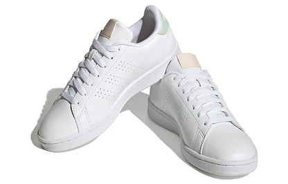 Adidas Advantage Cloud White Linen Green (Women's)