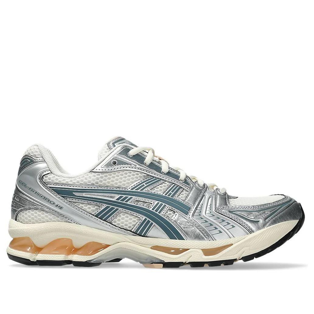 ASICS Gel-Kayano 14 Birch Pure Silver Teal Gold Men's 1203A537-109