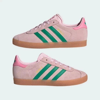 Adidas Gazelle Clear Pink Court Green (GS)