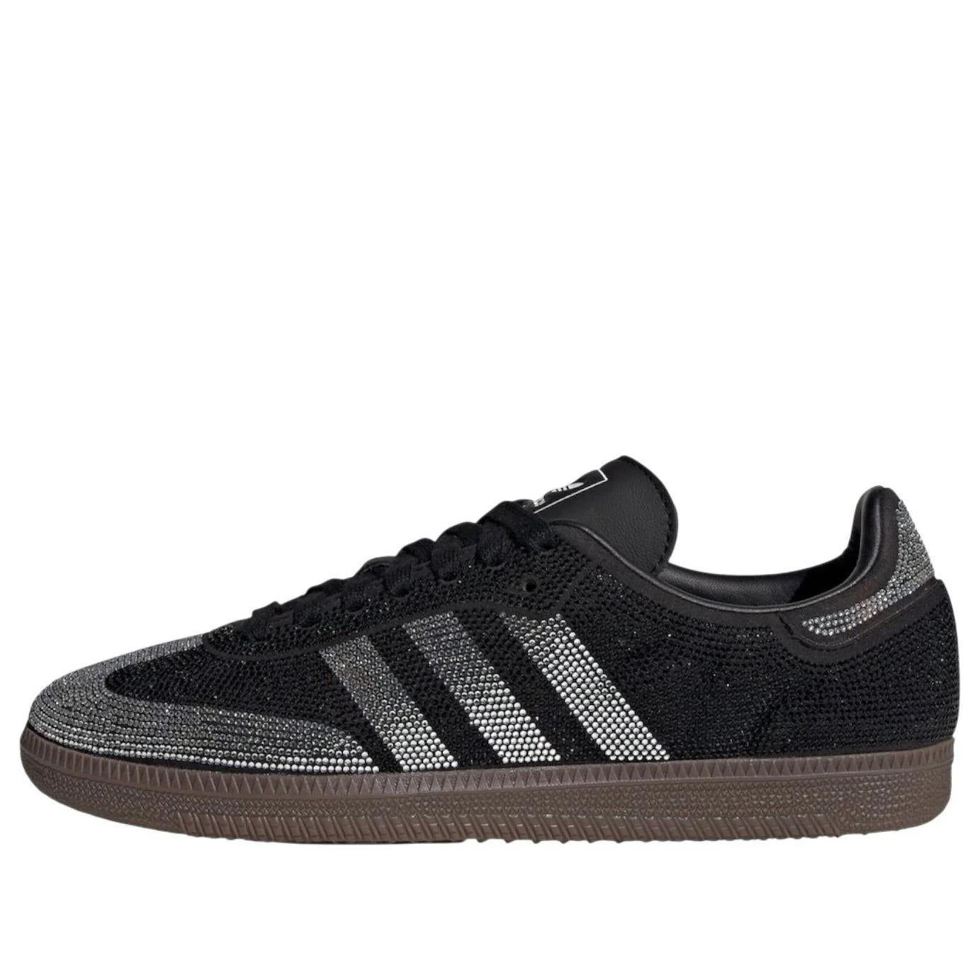 Adidas Samba OG Rhinestone Black Silver (Women's) IH9052