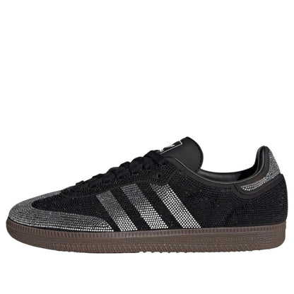 Adidas Samba OG Rhinestone Black Silver (Women's) IH9052
