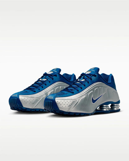 Nike Shox R4 
Court Blue Metallic Silver