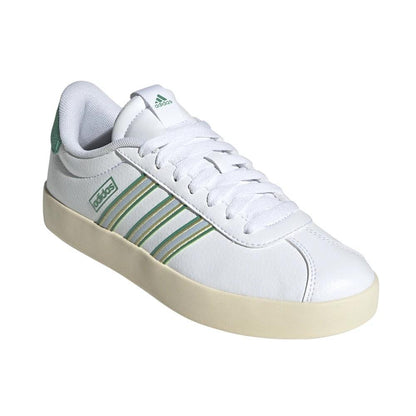Adidas VL Court 3.0 Cloud White Glow Blue Semi Court Green Men's JQ7313
