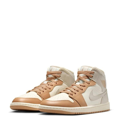 Jordan 1 Mid Tan Toe (Women's)