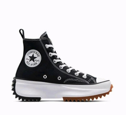 Converse Run Star Hike Hi Black White Gum size 4.5