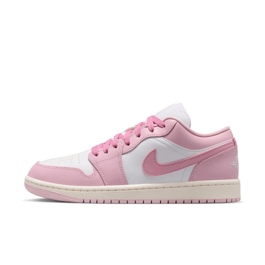 Jordan 1 Low 
Iced Carmine White (Women's)
