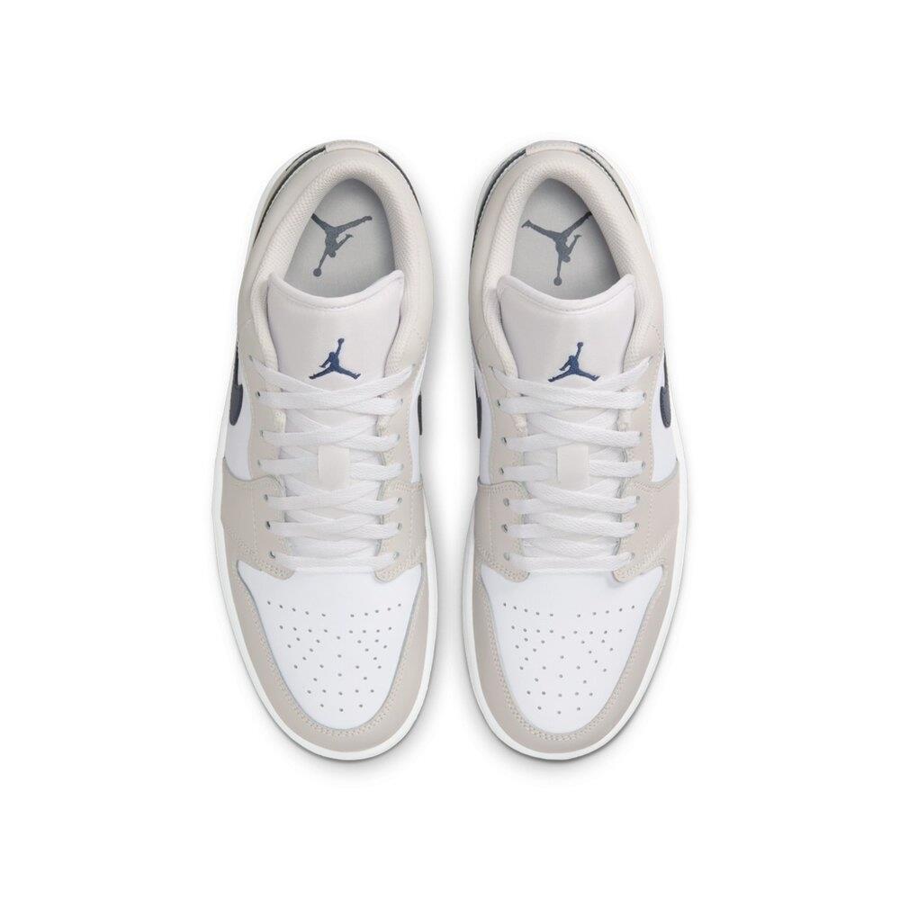 Jordan 1 Low Midnight Navy Neutral Grey Men's 553558-146