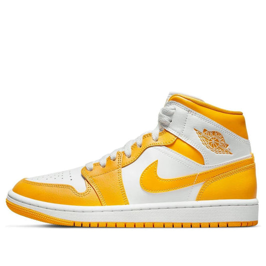 Jordan 1 Mid White University Gold (Women's) BQ6472-117
