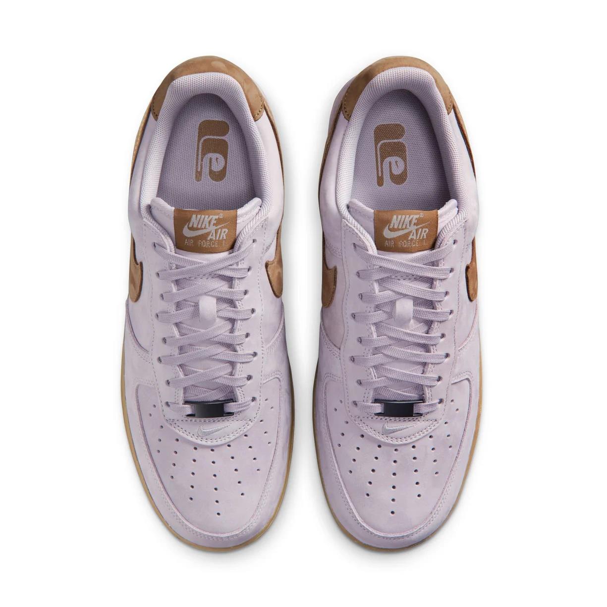 Nike Air Force 1 Low Retro Premium QS 
Silver Lilac Taupe Badgeless