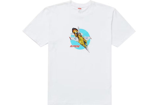 Supreme Jet Tee 
White Large