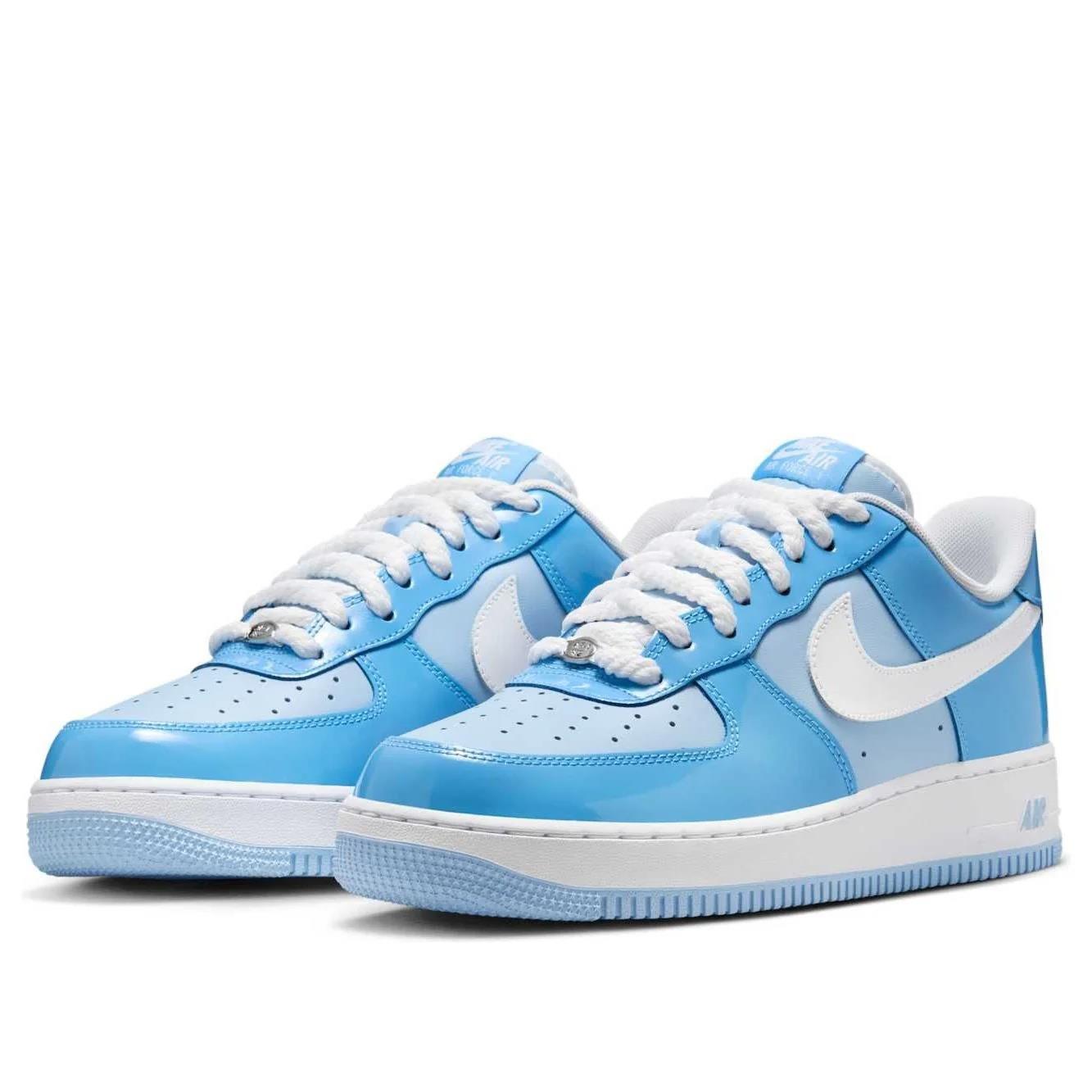 Nike Air Force 1 Low '07 LV8 Phychic Blue White Patent