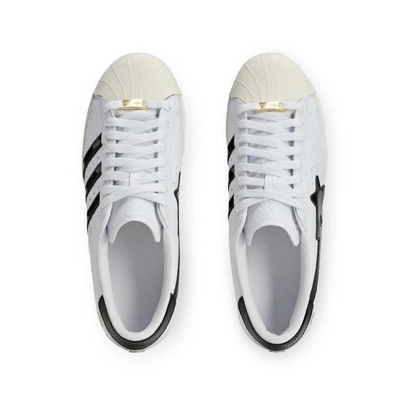 Adidas Superstar Vintage Bape White Black