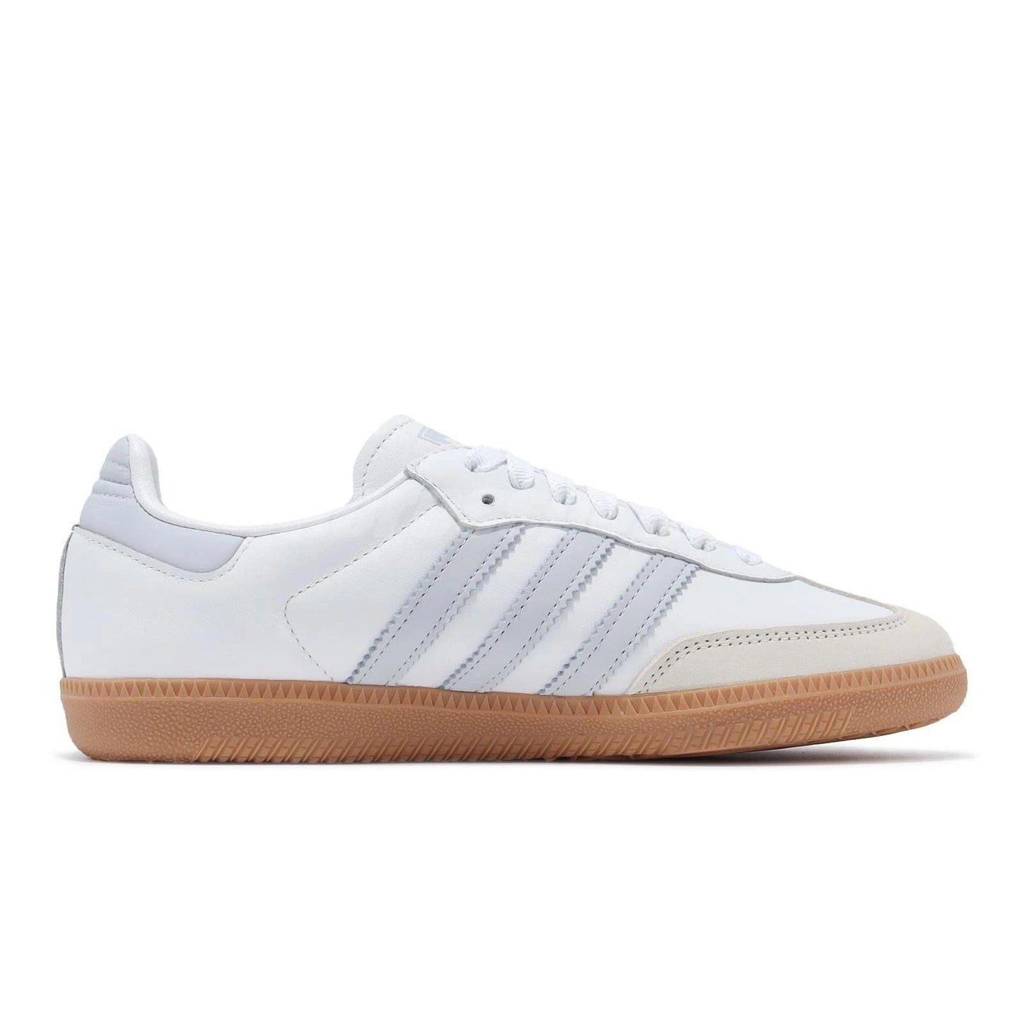 Adidas Samba OG White Halo Blue Gum (Women's) IE0877