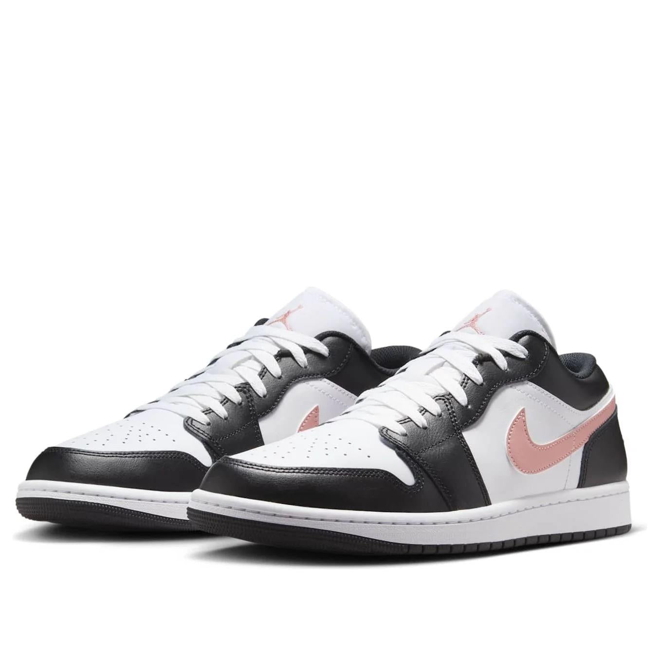 Jordan 1 Low Black Rust Pink Men's 553558-165