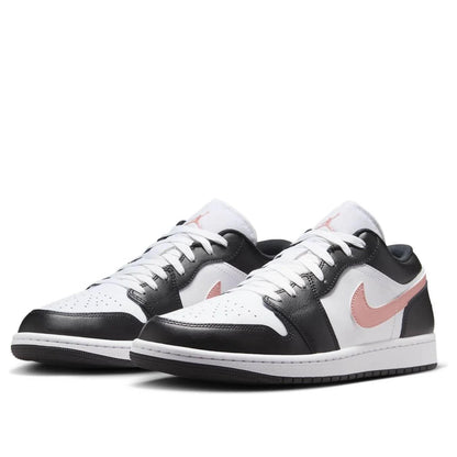 Jordan 1 Low Black Rust Pink Men's 553558-165