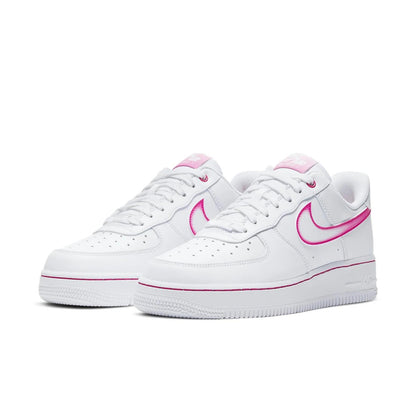 Nike Air Force 1 Low Airbrush White Pink (Women's) size 7.5W