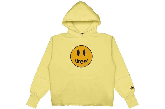 drew house deconstructed mascot hoodie 
light yellow Medium