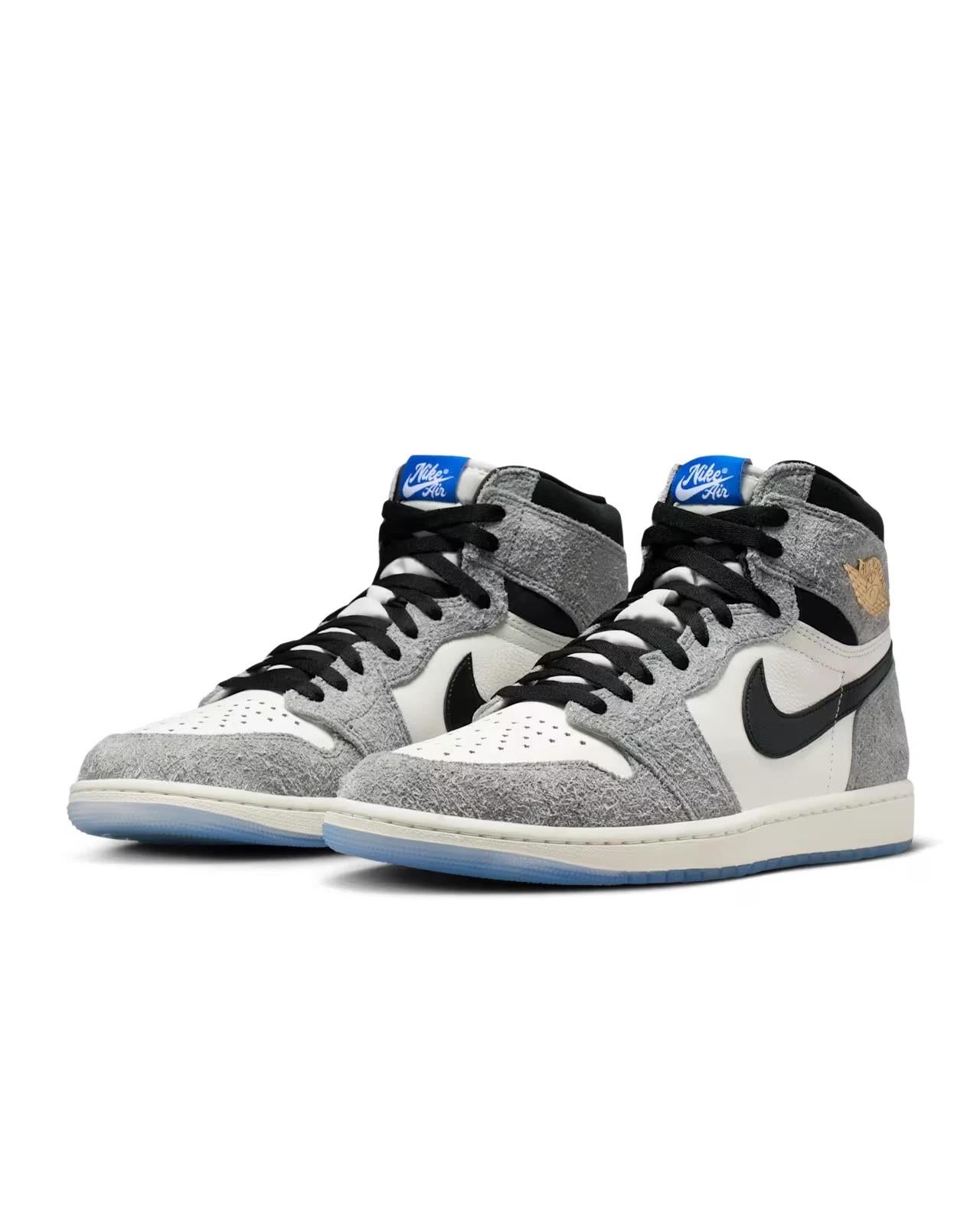 Jordan 1 Retro High OG All-Star Cool Grey Men's DZ5485-003 & GS FD1437-003
