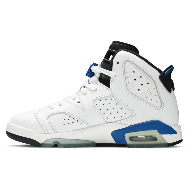 Jordan 6 Retro Sport Blue (2014) (GS) size 6Y/7.5WMNS