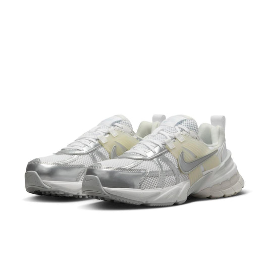 Nike V2K Run Metallic Silver White (Women's)