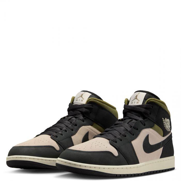 Jordan 1 Mid SE Off Noir Medium Olive Men's HV4091-102