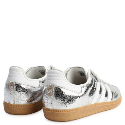 Adidas Samba OG Silver Metallic Cloud White (GS) KI5718