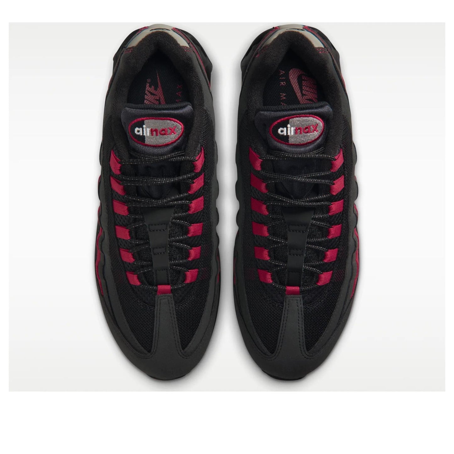 Nike Air Max 95 OG 
Big Bubble Black Crimson Grey