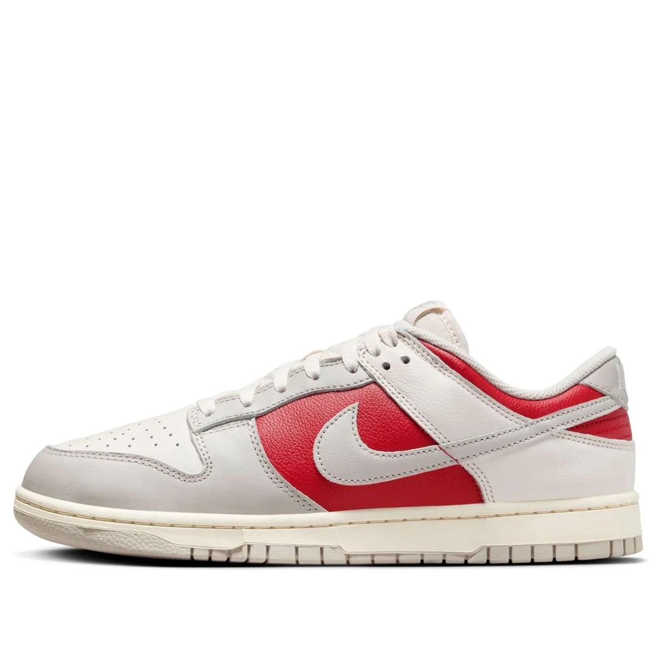 Nike Dunk Low Light Iron Ore Gym Red