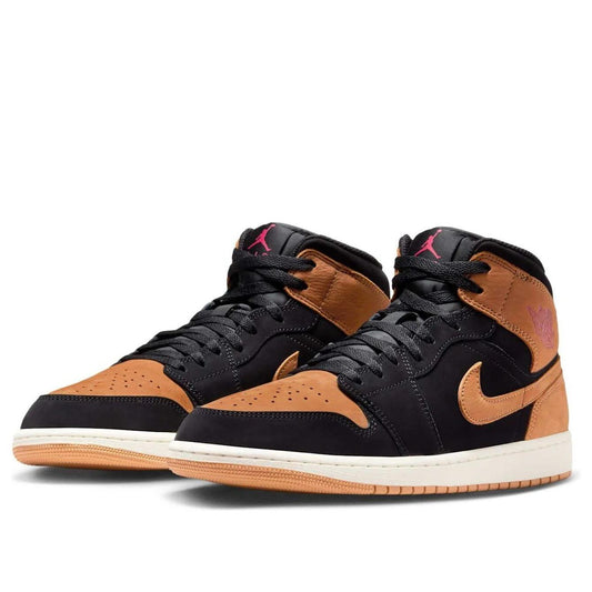 Jordan 1 Mid SE Black Flax