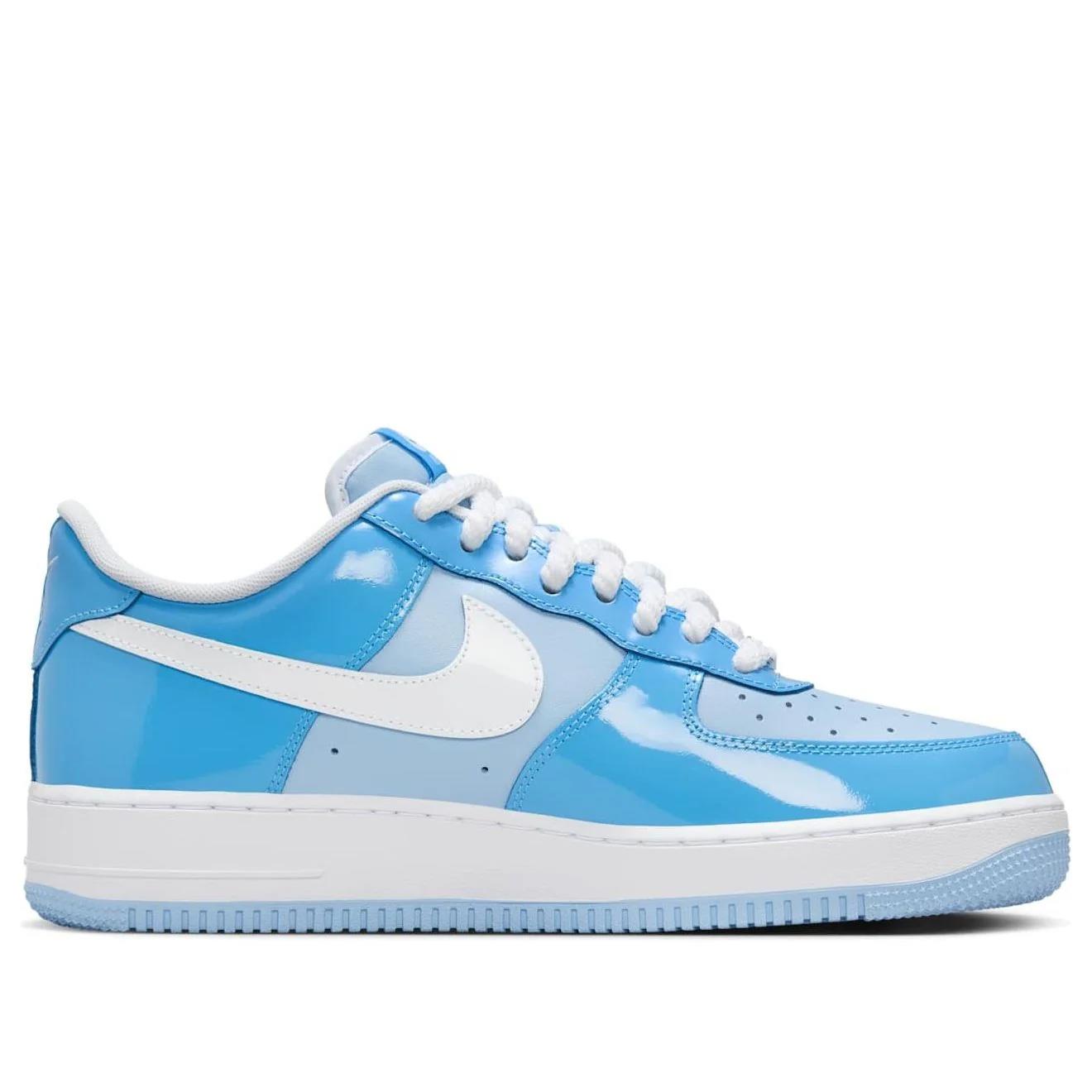 Nike Air Force 1 Low '07 LV8 Phychic Blue White Patent
