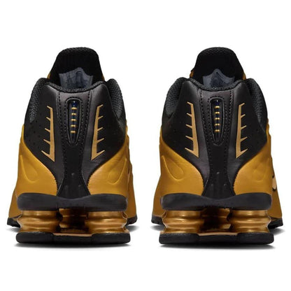 Nike Shox R4 Metallic Gold Black (2025)