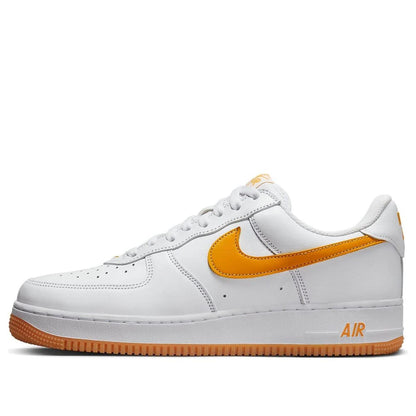 Nike Air Force 1 Low Retro QS Color Of The Month White University Gold Men's FD7039-100 size 6.5W/5MEN