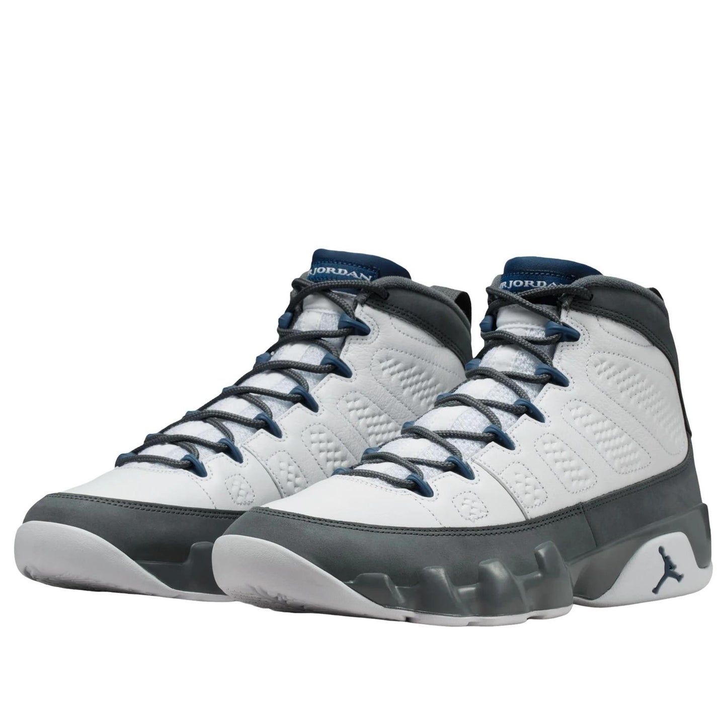 Jordan 9 Retro Flint Grey French Blue (2026) Men's HV4794-100 & GS HV4574-100