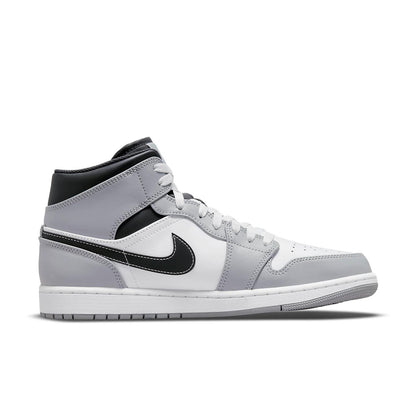 Jordan 1 Mid Light Smoke Grey Anthracite Men's 554724-078