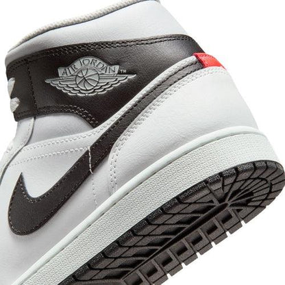 Jordan 1 Mid White Neutral Grey Infrared Men's DQ8426-109