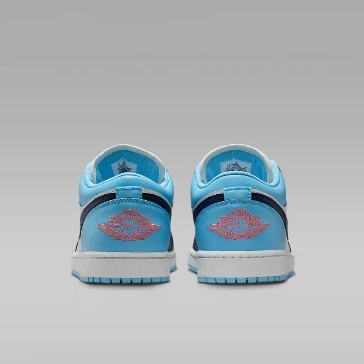 Jordan 1 Low Sail Blue Chill Men's 553558-149
