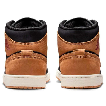 Jordan 1 Mid SE Black Flax