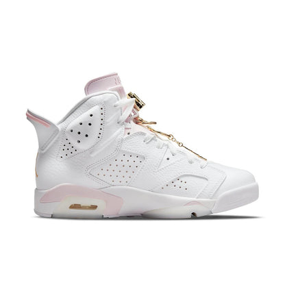 Jordan 6 Retro Gold Hoops (Women's) DH9696-100 size 8.5W