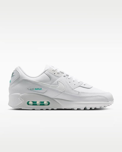 Nike Air Max 90 
White Hyper Turquoise