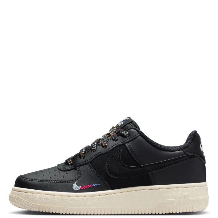 Nike Air Force 1 Low LV8 1 
Black Saturn Gold Comet Blue (GS)