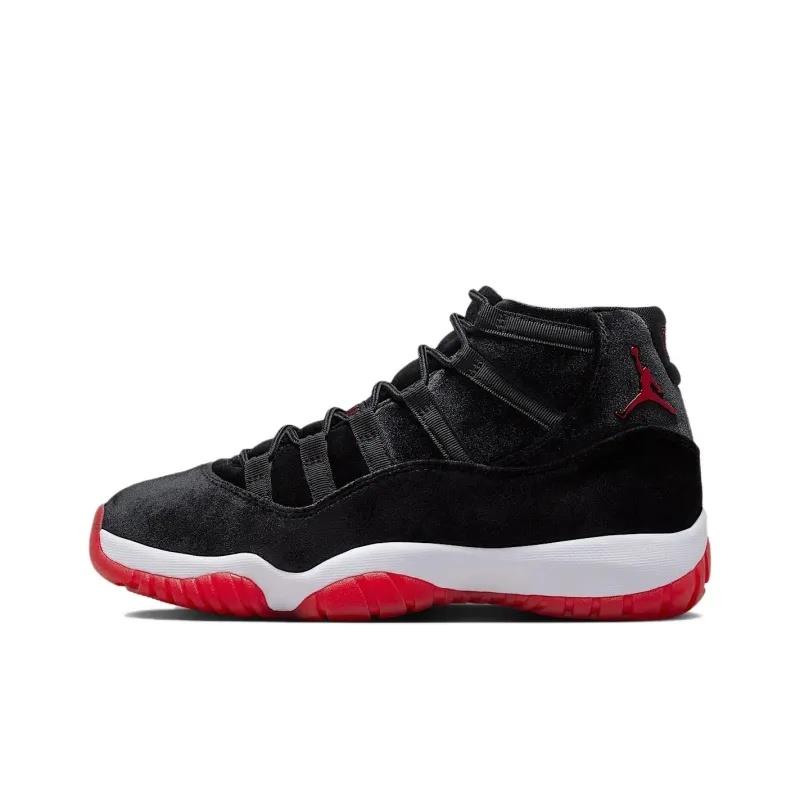 Jordan 11 Retro Bred Velvet (Women's)