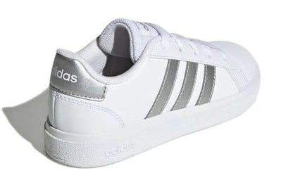 Adidas Grand Court 2.0 Lifestyle Tennis 'White Matte Silver (GS) GW6506