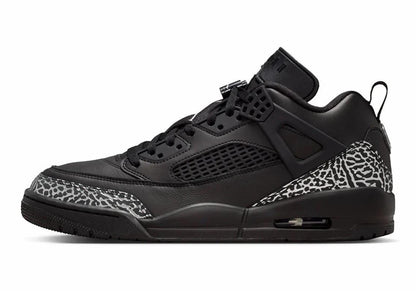 Jordan Spizike Low 
Black Metallic Silver