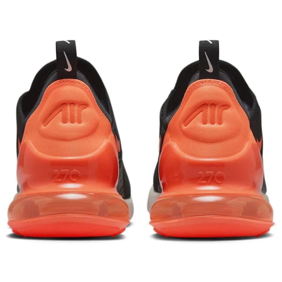 Nike Air Max 270 Black Phantom Total Orange