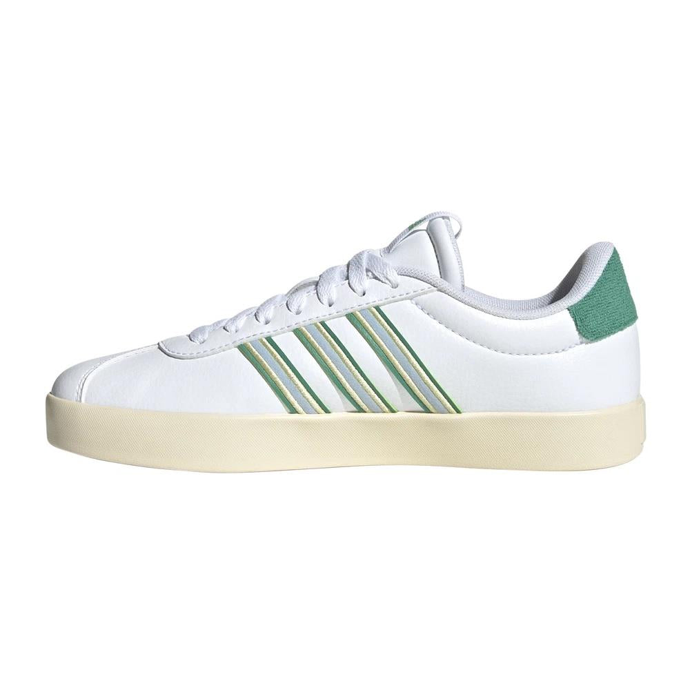 Adidas VL Court 3.0 Cloud White Glow Blue Semi Court Green Men's JQ7313