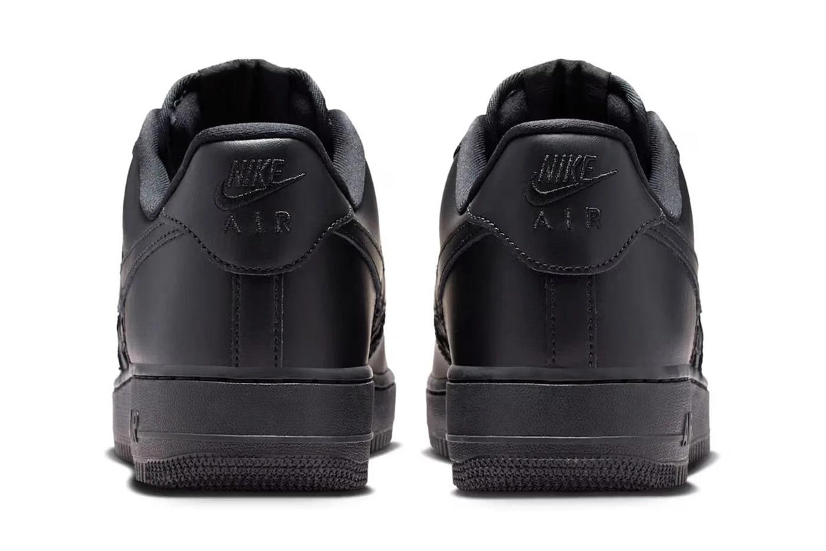 Nike Air Force 1 Low LV8 
Triple Black Stars