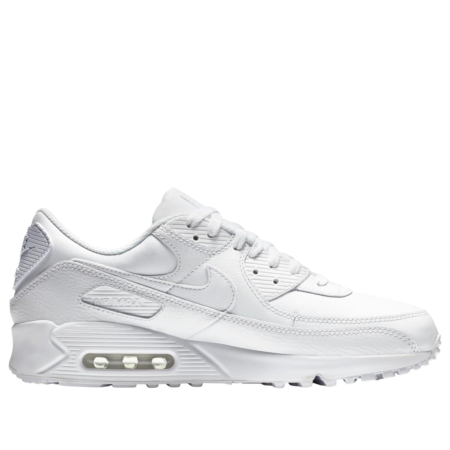 Nike Air Max 90 
Leather Triple White