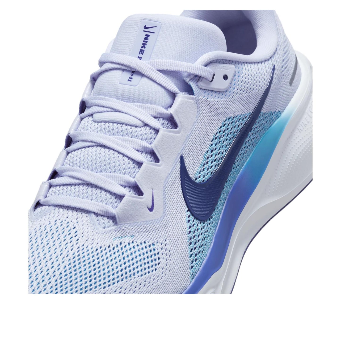 Nike Air Zoom Pegasus 41 Ghost Football Grey Deep Night Blue Void Men's FD2722-014