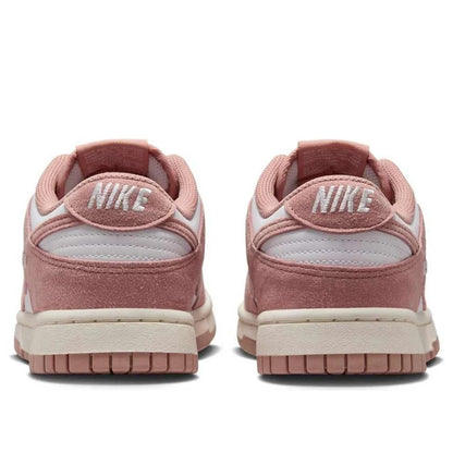 Nike Dunk Low Rose Whisper Gold Mini Swoosh (Women's)