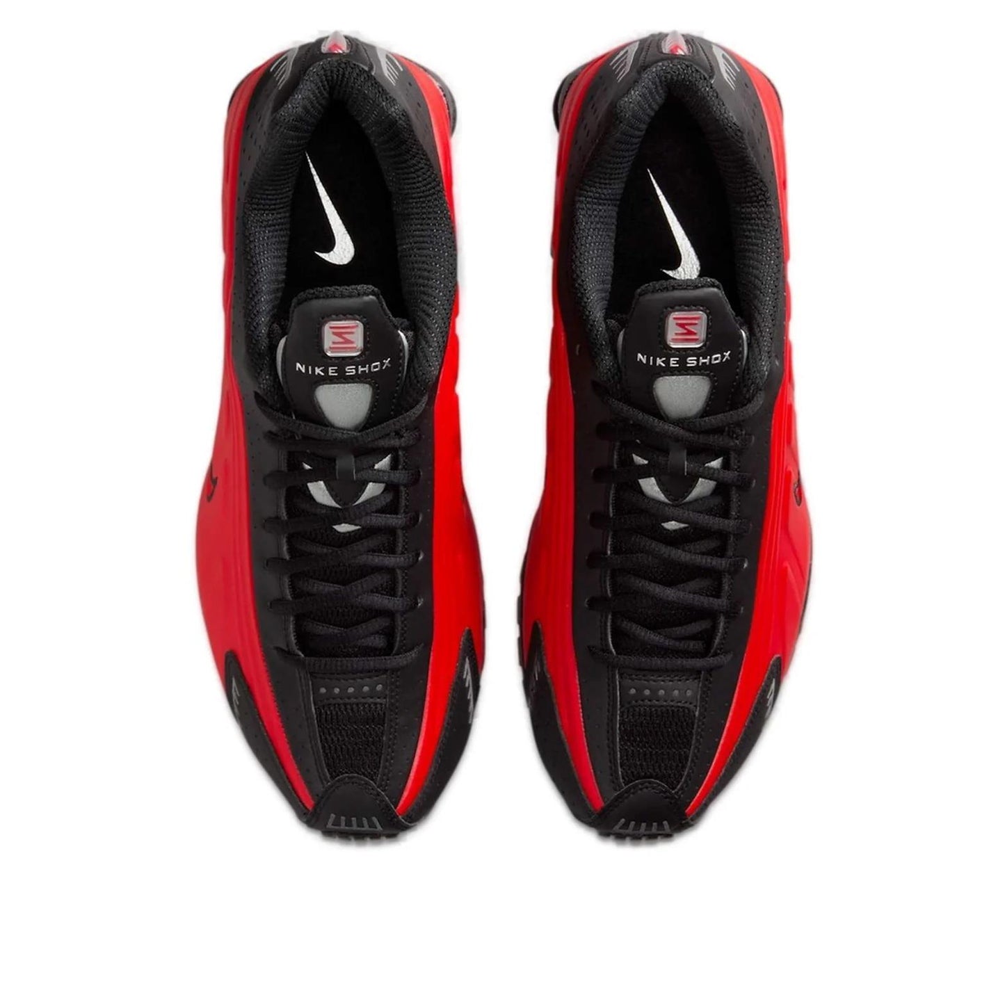 Nike Shox R4 University Red Black Metallic Silver size 12